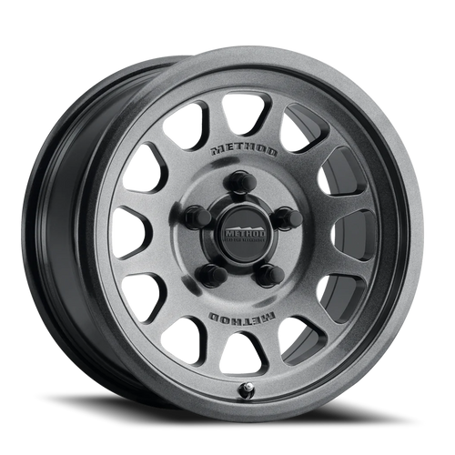 Aluminum Wheels 15x7 MR414 Bead Grip UTV Bolt Pattern 5 On 114.3 Offset 38 Lip Size 0.79 Graphite GY Method