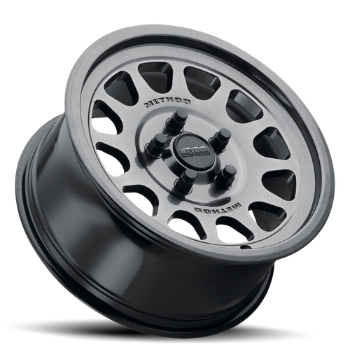 Aluminum Wheels 15x7 MR414 Bead Grip UTV Bolt Pattern 5 On 114.3 Offset 38 Lip Size 0.79 Graphite GY Method