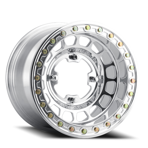 MR413 Beadlock UTV 15x10 5x4.5 +25mm Polished
