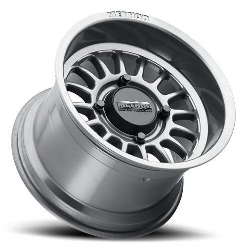 MR411 Bead Grip UTV 15x10 4x156 +25mm Gloss Titanium