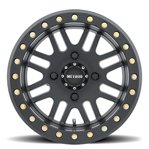 MR406 Beadlock UTV 15x8 4x156 -2mm Matte Black