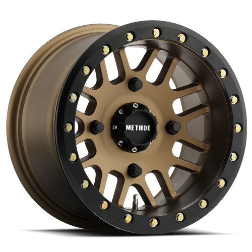 MR406 Beadlock UTV 14x10 4x156 -2mm Bronze Matte Black Ring