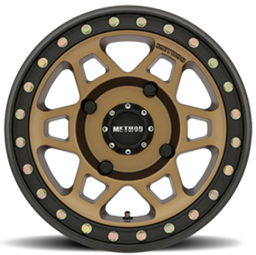 MR405 Beadlock UTV 15x7 4x156 +13mm Bronze Matte Black Ring