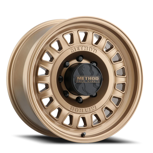 Aluminum Wheels 18x9 MR320 Bolt Pattern 8 On 170 Offset 18 Lip Size 1.89 Method Bronze BZ Method
