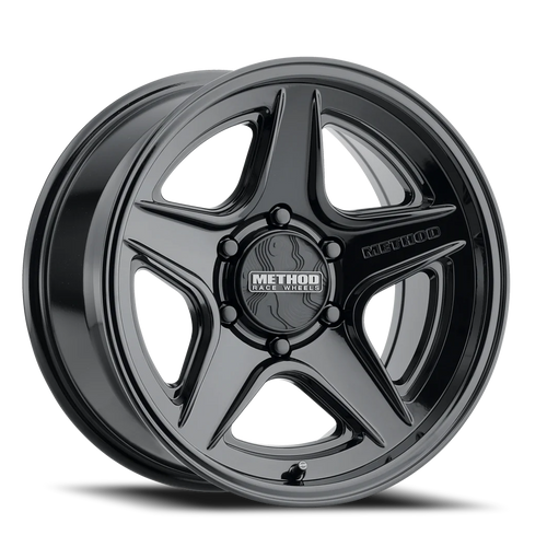 Aluminum Wheels 20x9 MR319 Bolt Pattern 6 On 139.7 Offset 18 Lip Size 1.06 Gloss Black GB Method