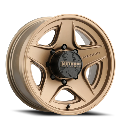 Aluminum Wheels 18x9 MR319 Bolt Pattern 8 On 180 Offset 18 Lip Size 1.06 Method Bronze BZ Method