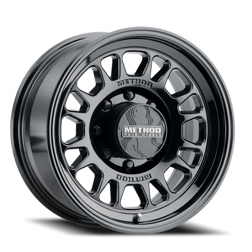 Aluminum Wheels 18x9 MR318 Bolt Pattern 8 On 180 Offset 18 Lip Size 1.89 Gloss Black GB Method