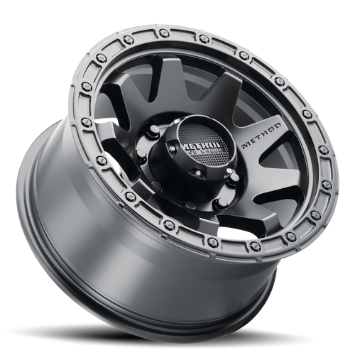 Aluminum Wheels 18x9 MR317 Bolt Pattern 8 On 180 Offset 18 Lip Size 0.83 Matte Black MB Method
