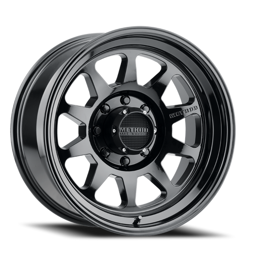 Aluminum Wheels 20x9 MR316 Bolt Pattern 8 On 170 Offset 18 Lip Size 1.77 Gloss Black GB Method