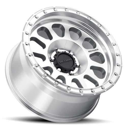 Aluminum Wheels 20x9 MR315 Bolt Pattern 6 On 139.7 Offset 18 Lip Size 2.13 Machined SL Clear Coat Method