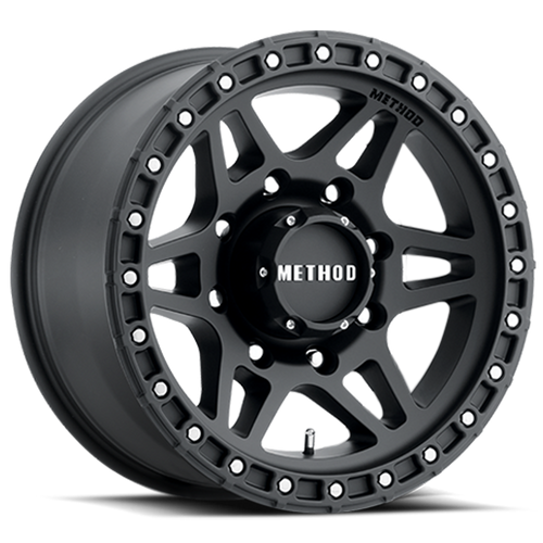 Aluminum Wheels 18x9 MR312 Bolt Pattern 8 On 170 Offset 18 Lip Size 0.91 Matte Black MB Method