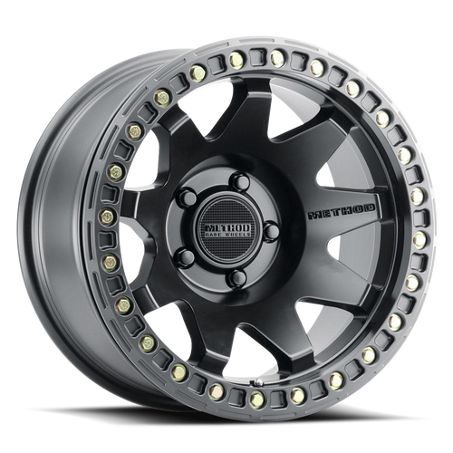 Aluminum Wheels 17x9 MR108 Bolt Pattern 5 On 127 Offset -44 Lip Size 0.63 Matte Black MB Method