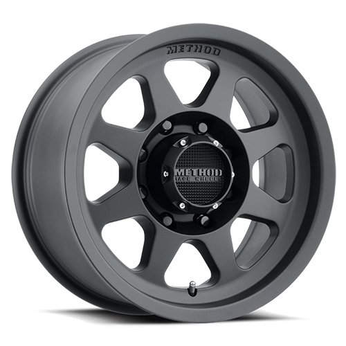 Aluminum Wheels 18x9 HD Bead Grip MR701 Bolt Pattern 8 On 170 Offset 18 Lip Size 1.81 Matte Black MB Method