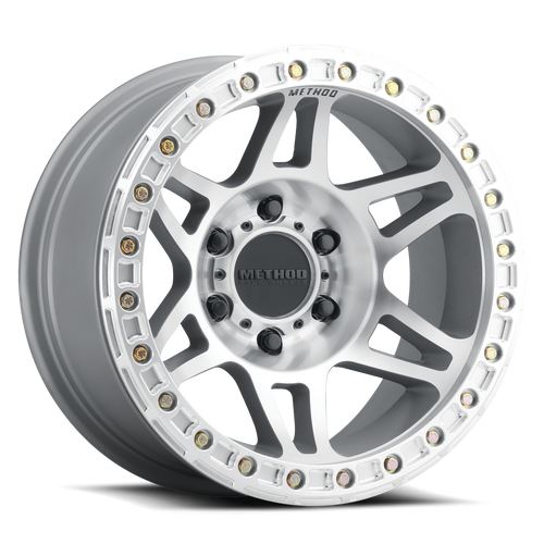 Aluminum Wheels 17x9 Beadlock MR106 Bolt Pattern 6 On 139.7 Offset -44 Lip Size 0 Machined SL Clear Coat Method