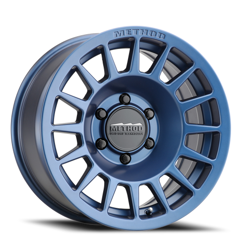 Aluminum Wheels 18x9 Bead Grip MR707 Bolt Pattern 6 On 139.7 Offset 0 Lip Size 0 Bahia Blue BL Method