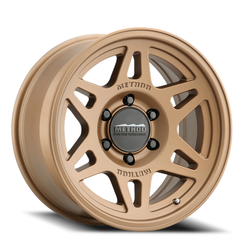 Aluminum Wheels 18x9 Bead Grip MR706 Bolt Pattern 6 On 139.7 Offset 35 Bronze BZ Method