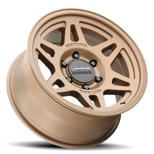Aluminum Wheels 18x9 Bead Grip MR706 Bolt Pattern 6 On 139.7 Offset 35 Bronze BZ Method