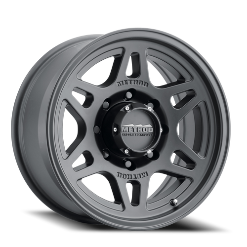 Aluminum Wheels 18x9 Bead Grip MR706 Bolt Pattern 8 On 165.1 Offset 18 Black BK Method