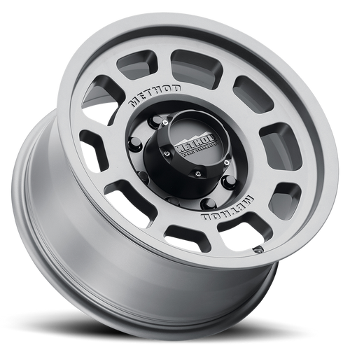 Aluminum Wheels 18x9 Bead Grip MR705 Bolt Pattern 8 On 170 Offset 18 Lip Size 1.22 Titanium SL Method