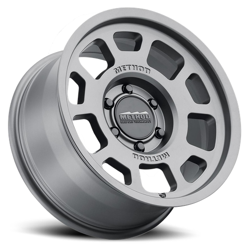 Aluminum Wheels 18x9 Bead Grip MR705 Bolt Pattern 5 On 150 Offset 25 Lip Size 1.22 Titanium SL Method