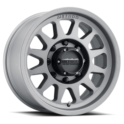 Aluminum Wheels 17x9 Bead Grip MR704 Bolt Pattern 8 On 170 Offset 18 Lip Size 1.77 Titanium SL Method