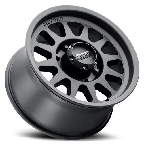 Aluminum Wheels 17x9 Bead Grip MR704 Bolt Pattern 8 On 170 Offset 18 Lip Size 1.77 Matte Black MB Method