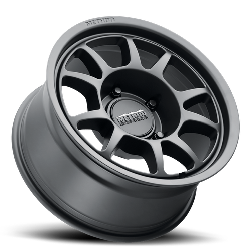 Aluminum Wheels 16x8 Bead Grip MR702 Bolt Pattern 5 On 165.1 Offset 0 Lip Size 1.18 Matte Black MB Method