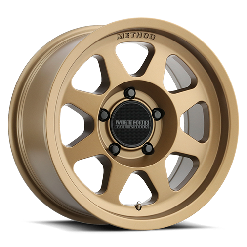 Aluminum Wheels 18x9 Bead Grip MR701 Bolt Pattern 5 On 150 Offset 25 Lip Size 1.81 Method Bronze BRZ Method