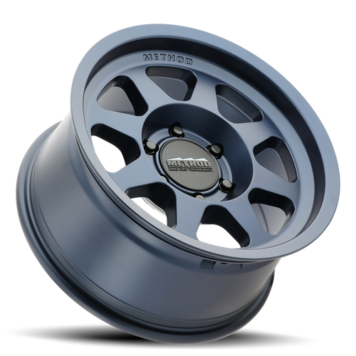 Aluminum Wheels 18x9 Bead Grip MR701 Bolt Pattern 5 On 150 Offset 25 Lip Size 1.81 Bahia Blue BL Method