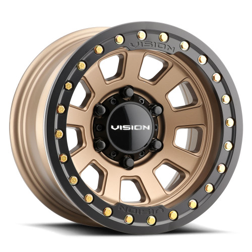 15x8 5x5.5 3.5BS 350 Ojos Bronze - Vision Wheel