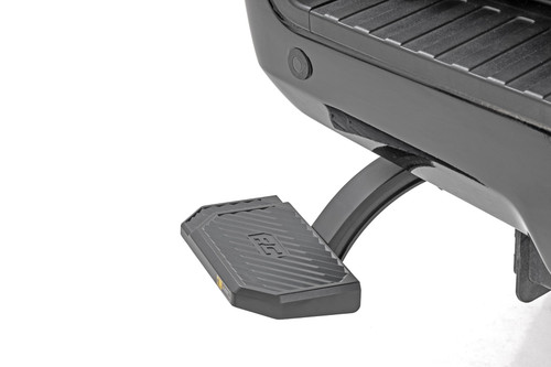 17-22 Ford F250,F350SD Manual Pull Retractable Bed Step - Rough Country 