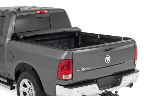 10-25 Ram 2500, 10-18 1500 5ft7in Bed Soft Roll Up Bed Cover - Rough Country 