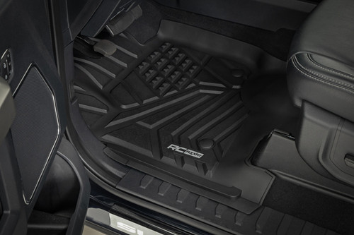 17-25 Ford F250,F350SD FR Flex-Fit Floor Mats - Rough Country 