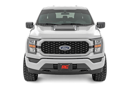 21-25 Ford F150 G4 Azure Gray Hood Scoop - Rough Country 21-25 Ford F150 G4 Azure Gray Hood Scoop - Rough Country