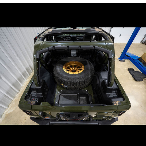 07-25 Jeep Wrangler JL/JK Spare Tire Carrier Kit