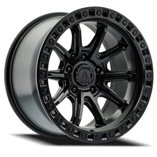 17x9 5x5.0 -12mm Offset Mission Satin Black - Arena Wheel