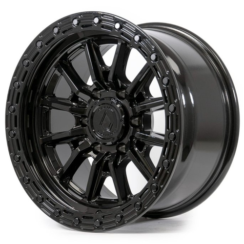 17x9 6x5.5 -12mm Offset Trek Gloss Black - Arena Wheel