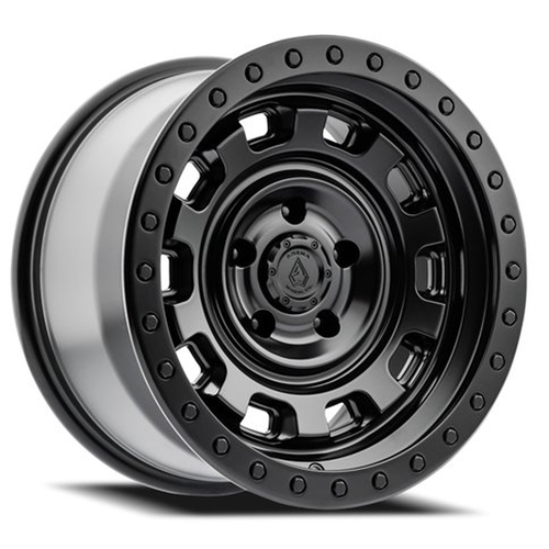 17x9 5x5.0 -12mm Offset Gunner Satin Black - Arena Wheel