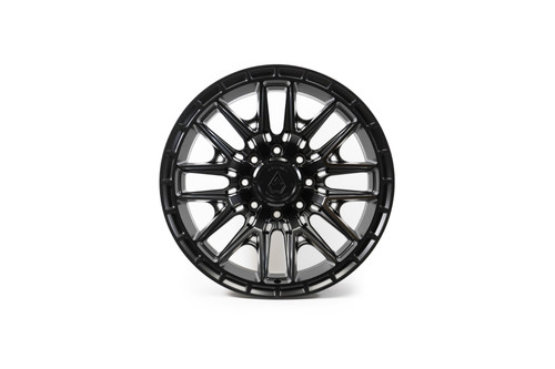20x10 6x5.5 -18mm Offset Battle Satin Black - Arena Wheel