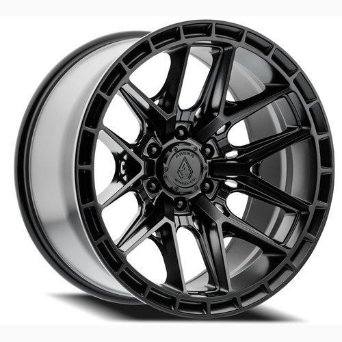 20x9 6x135 20mm Offset Battle Satin Black - Arena Wheel