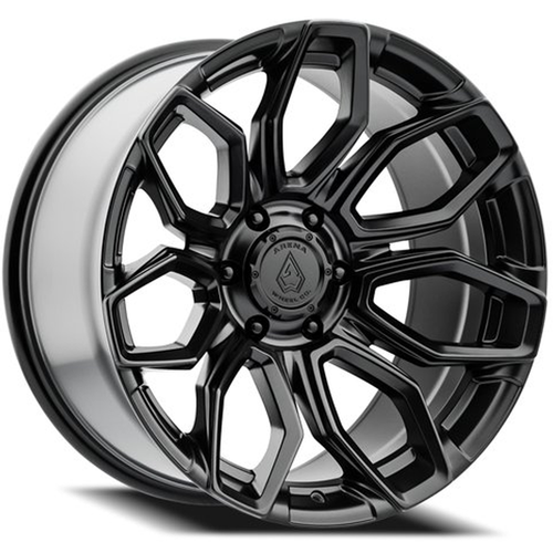 22x10 6x5.5 15mm Offset Cobra Satin Black - Arena Wheel