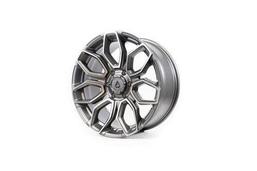 20x9 6x5.5 20mm Offset Cobra Textured Gunmetal - Arena Wheel