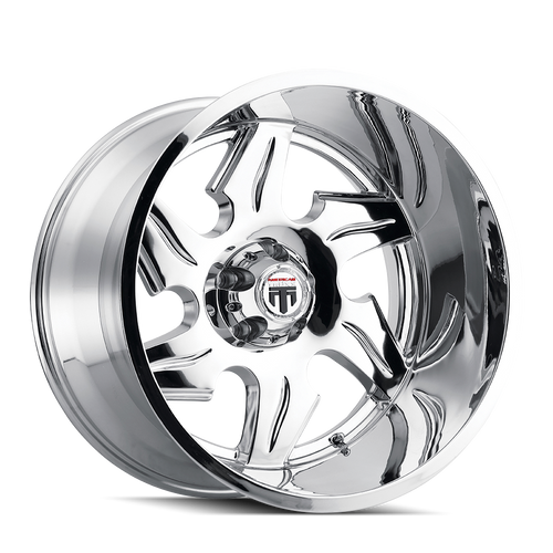 Ninja AT163 Chrome 22X14 5-127 -76MM 78.1MM Off Road Wheels American Truxx