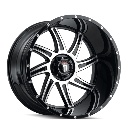Vortex 24x14 8x6.5 -76mm Gloss Black Machined