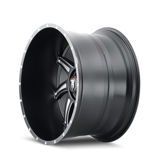 Vortex 24x14 6x135 -76mm Satin Black Milled