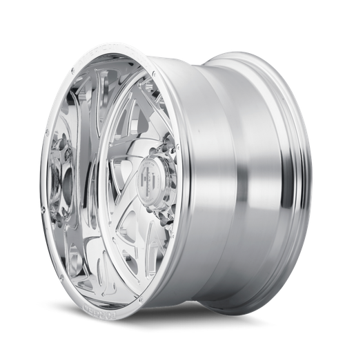 Forged Kronos ATF1910 Polished 22X12 8-180 -44MM 124.2MM Off Road Wheels American Truxx Forged