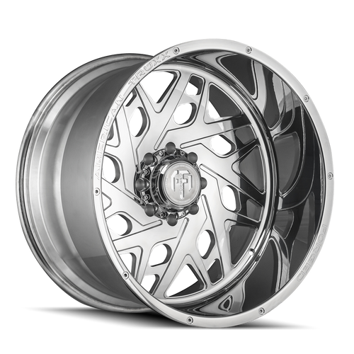 Forged Aries ATF1909 Polished 24X14 8-165.1 -76MM 125.2MM Off Road Wheels American Truxx Forged