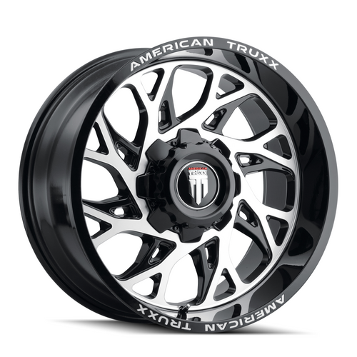 Destiny AT1913 Black Machined 20X9 8-170 0MM 125.2MM Off Road Wheels American Truxx