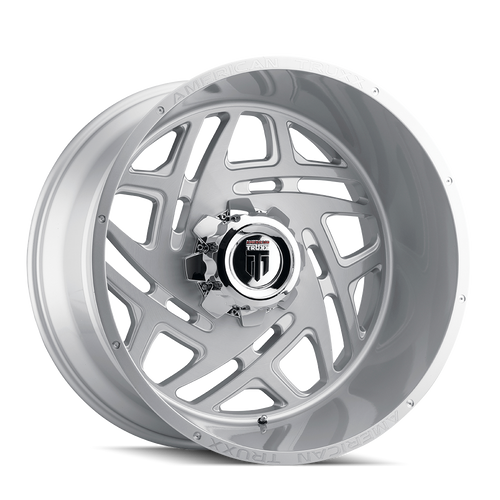 Cosmos AT1904 Brushed Milled 24X14 8-170 -76MM 125.2MM Off Road Wheels American Truxx