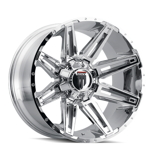 Boom AT1903 Chrome 18X9 8-170 -12MM 125.2MM Off Road Wheels American Truxx